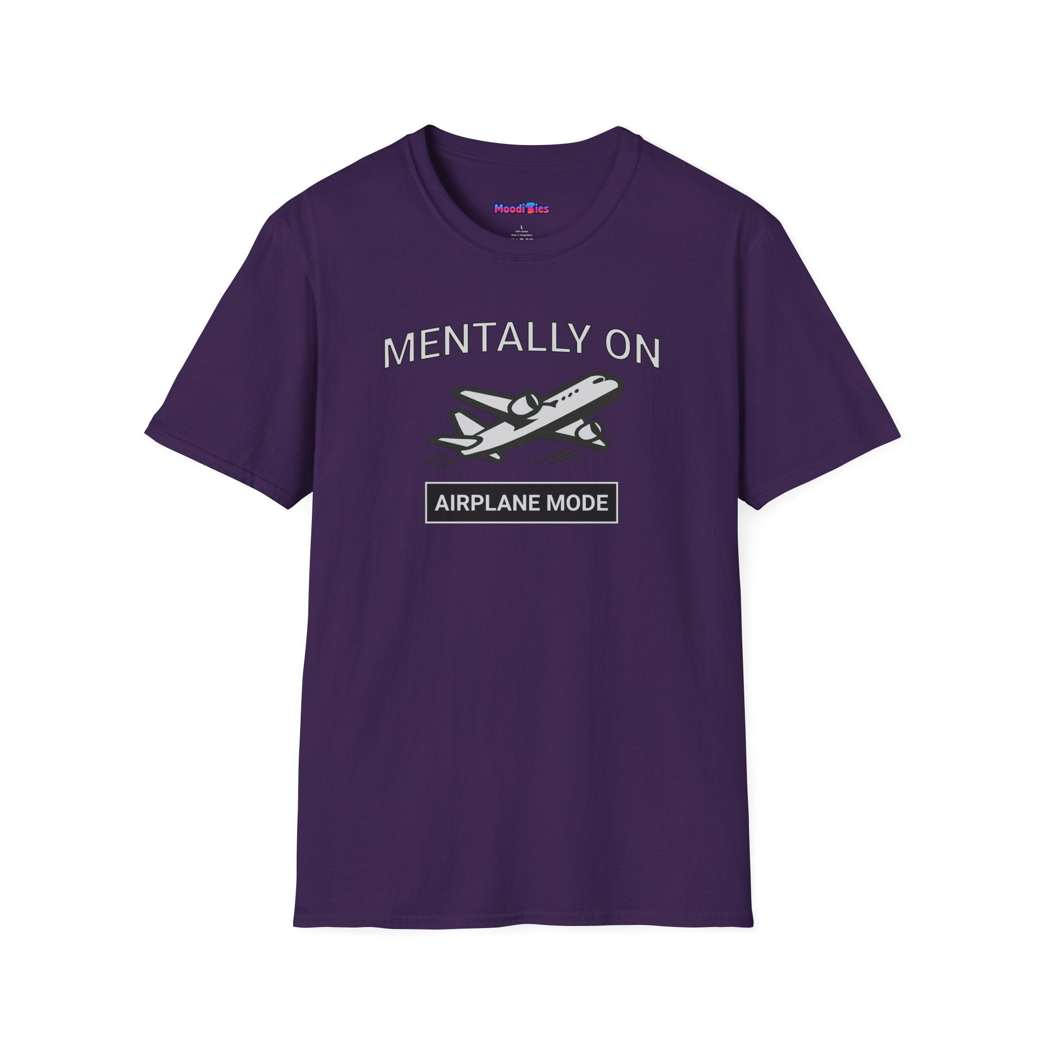 "Mentally on Airplane Mode" T-Shirt