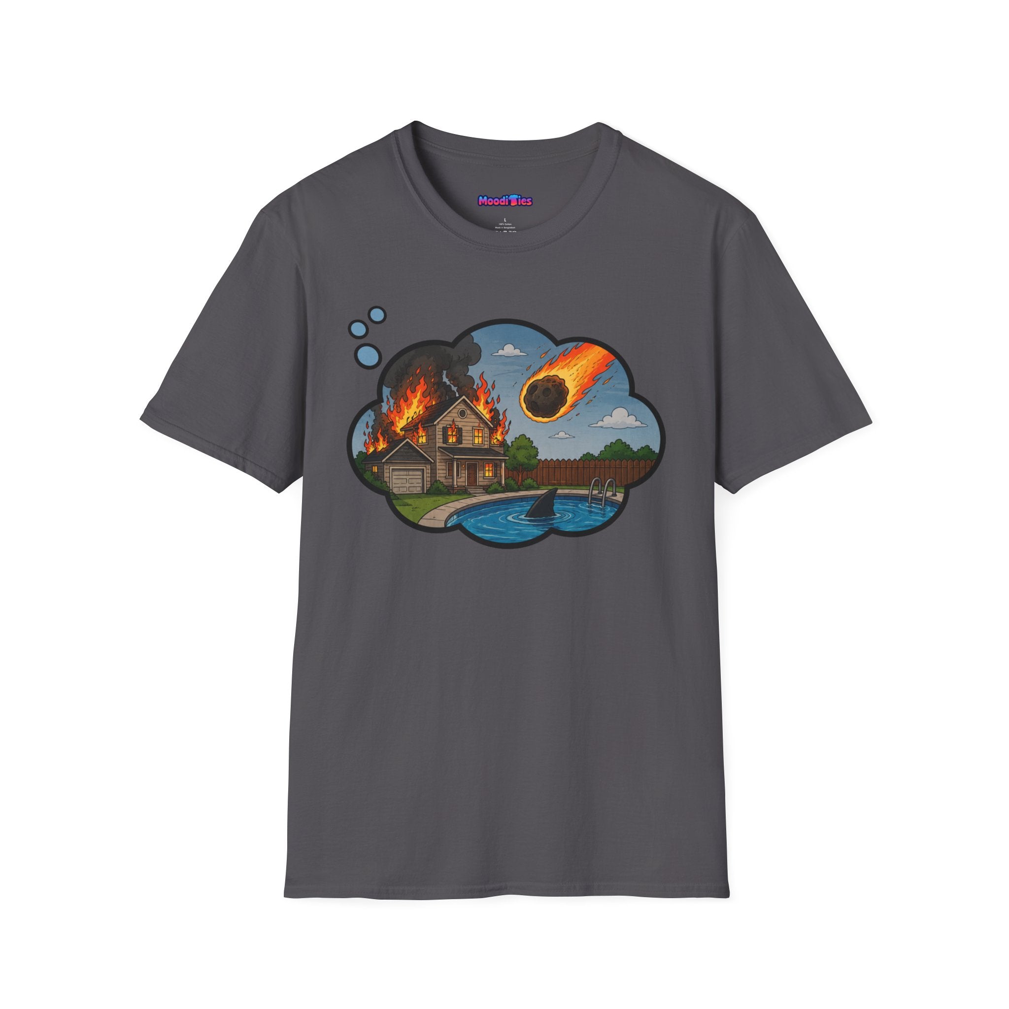 "End of the World" Anxiety Thought Bubble T-Shirt