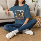 "My Spirit Animal: Raccoon (Making Questionable Decisions)" T-Shirt