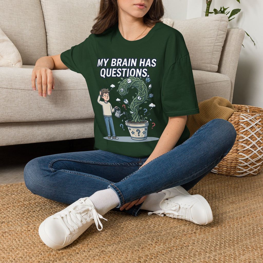 “My Brain Has Questions” Mystery Plant T-Shirt