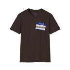 "Hello My Name Is Misanthrope" Name Tag T-Shirt — Funny Introvert Graphic Tee