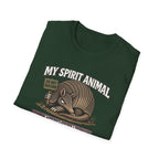 "My Spirit Animal: Armadillo (Emotionally Armored)" T-Shirt