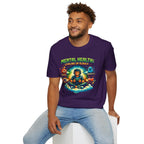 "Mental Health: Leveling Up Slowly" Retro Gamer T-Shirt
