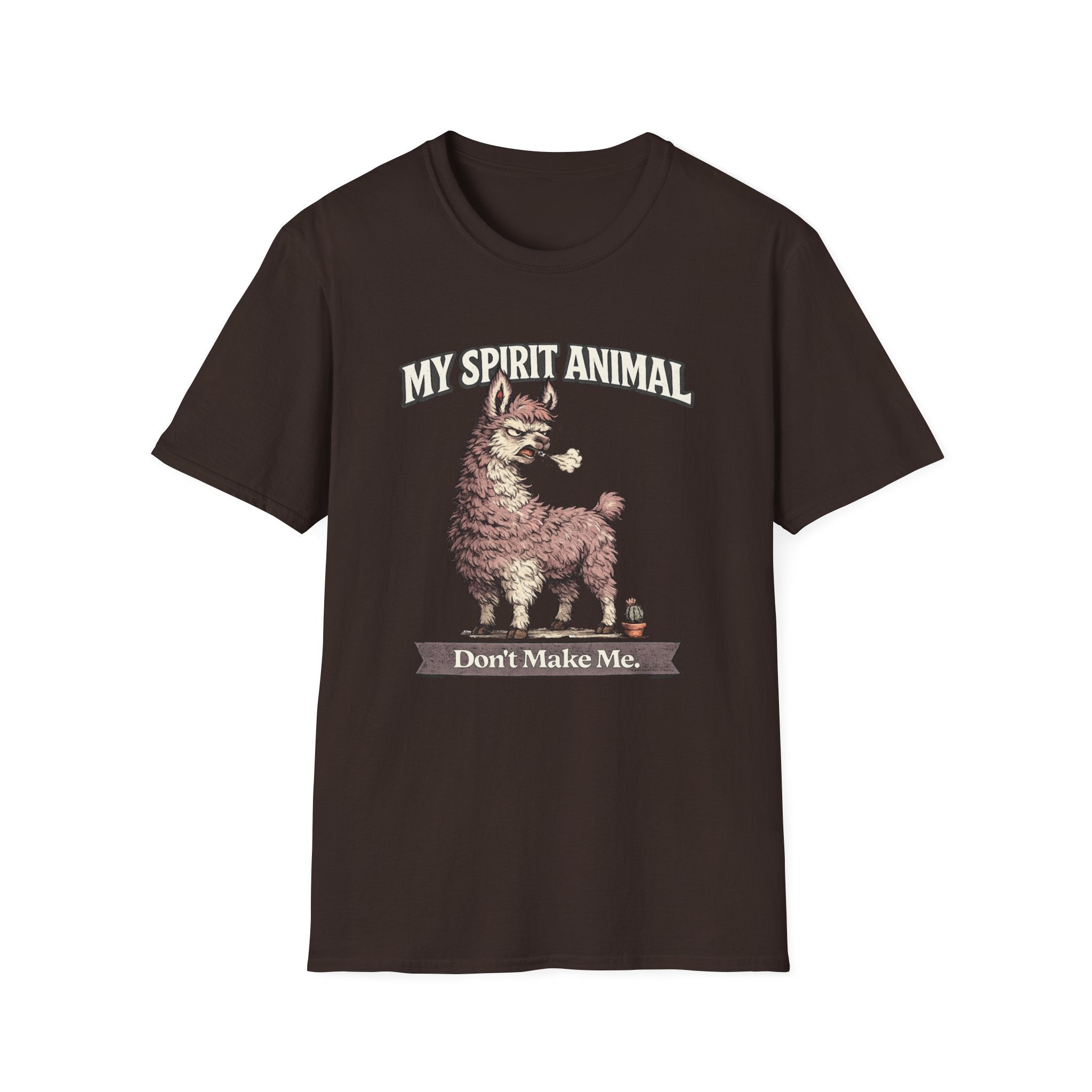 "My Spirit Animal: Llama (Don't Make Me)" T-Shirt