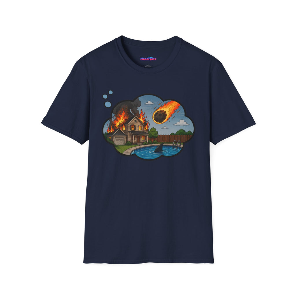 "End of the World" Anxiety Thought Bubble T-Shirt