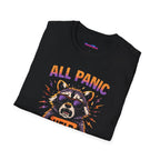 "All Panic, No Disco" Raccoon T-Shirt