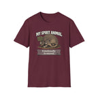 "My Spirit Animal: Armadillo (Emotionally Armored)" T-Shirt