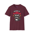 "Entering My Tiny Villain Era" Naughty Raccoon T-Shirt