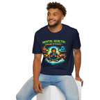 "Mental Health: Leveling Up Slowly" Retro Gamer T-Shirt