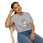 "Therapy? I Prefer Chaos." Unicorn T-Shirt