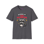 "Entering My Tiny Villain Era" Naughty Raccoon T-Shirt