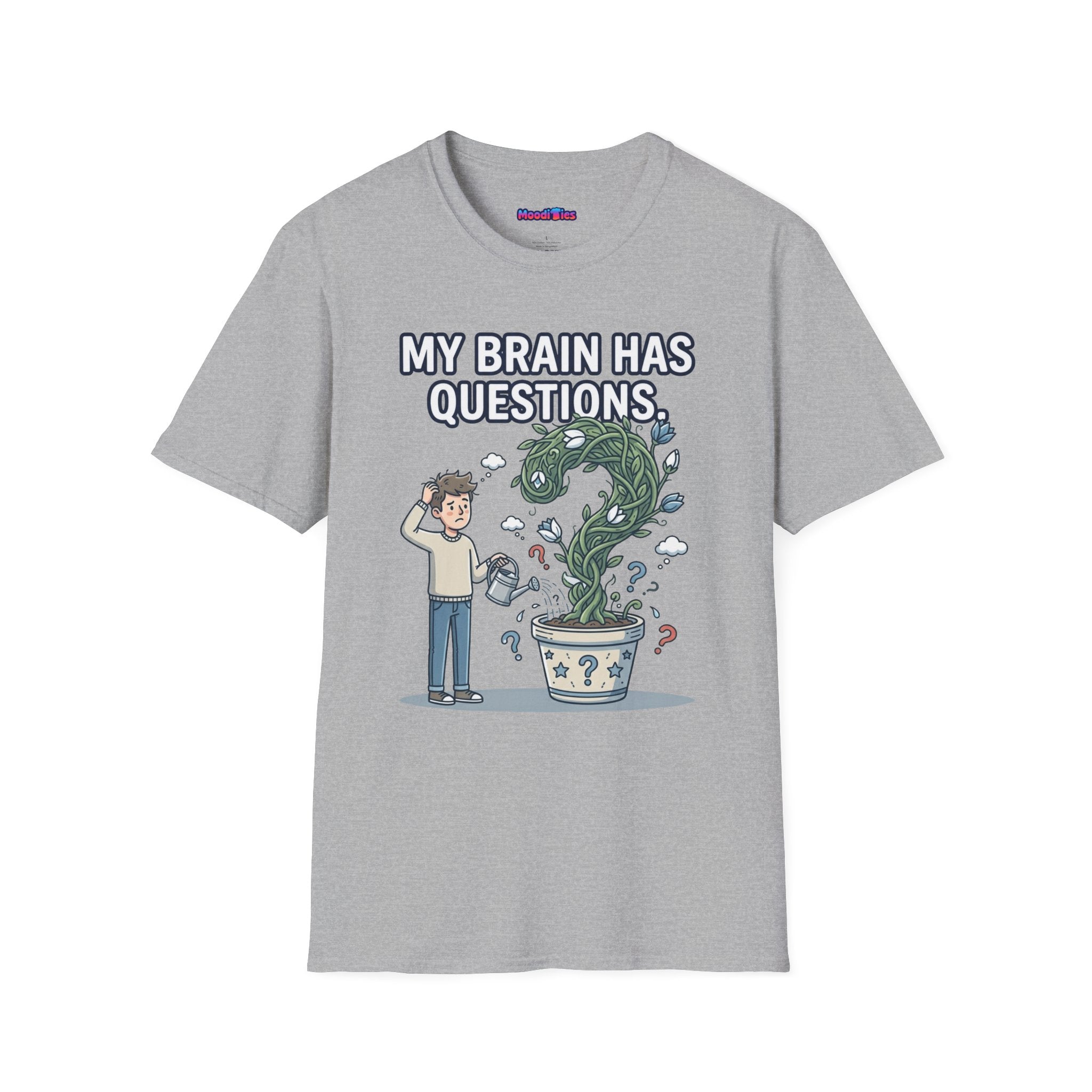 “My Brain Has Questions” Mystery Plant T-Shirt