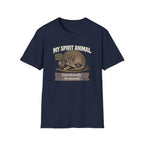 "My Spirit Animal: Armadillo (Emotionally Armored)" T-Shirt