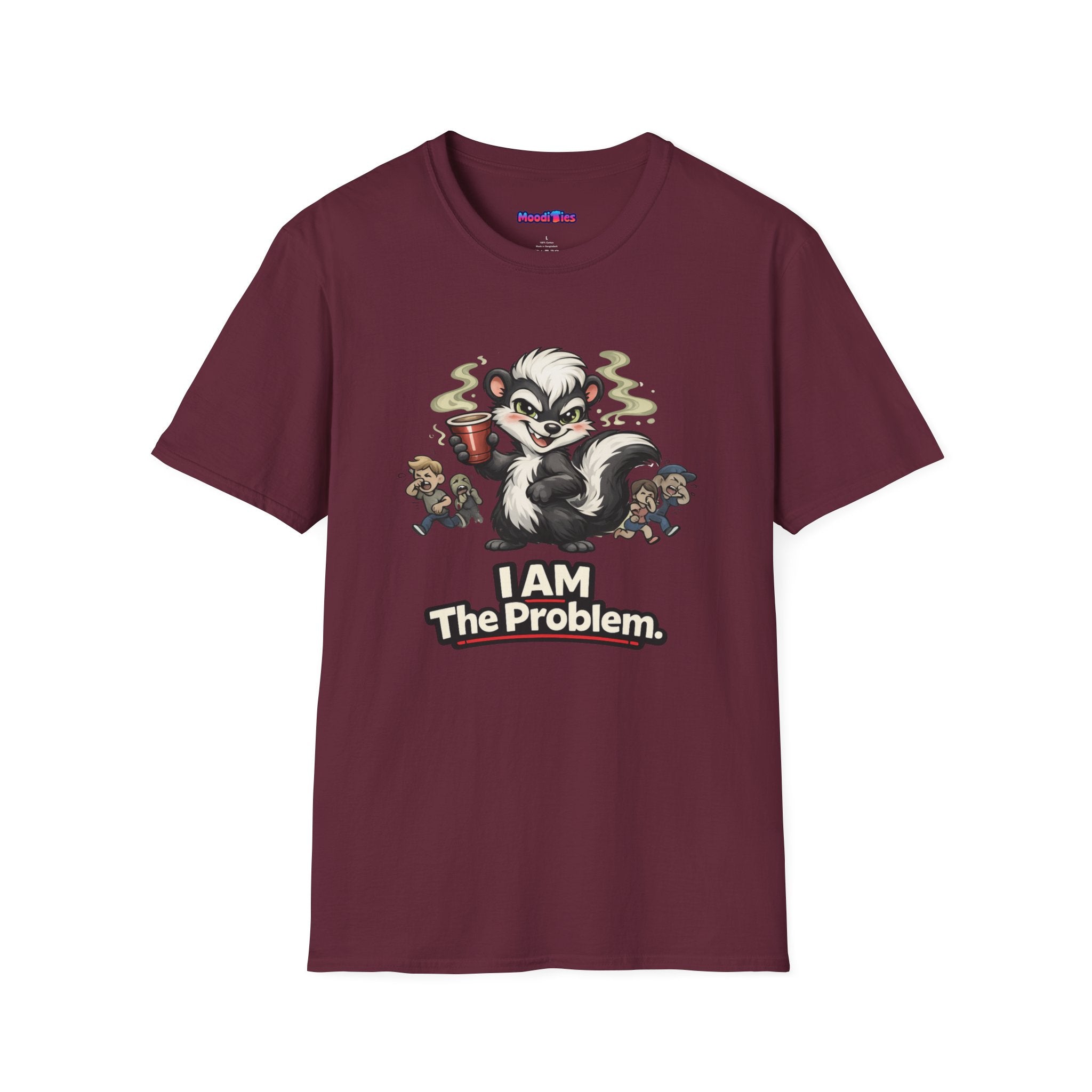 "I AM The Problem" Skunk at the Party T-Shirt