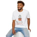 "Currently Growing Through It" Broken Potted Plant T-Shirt