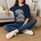 "I Thought About It Too Much" Question Mark Avalanche T-Shirt — Mountains Graphic Tee