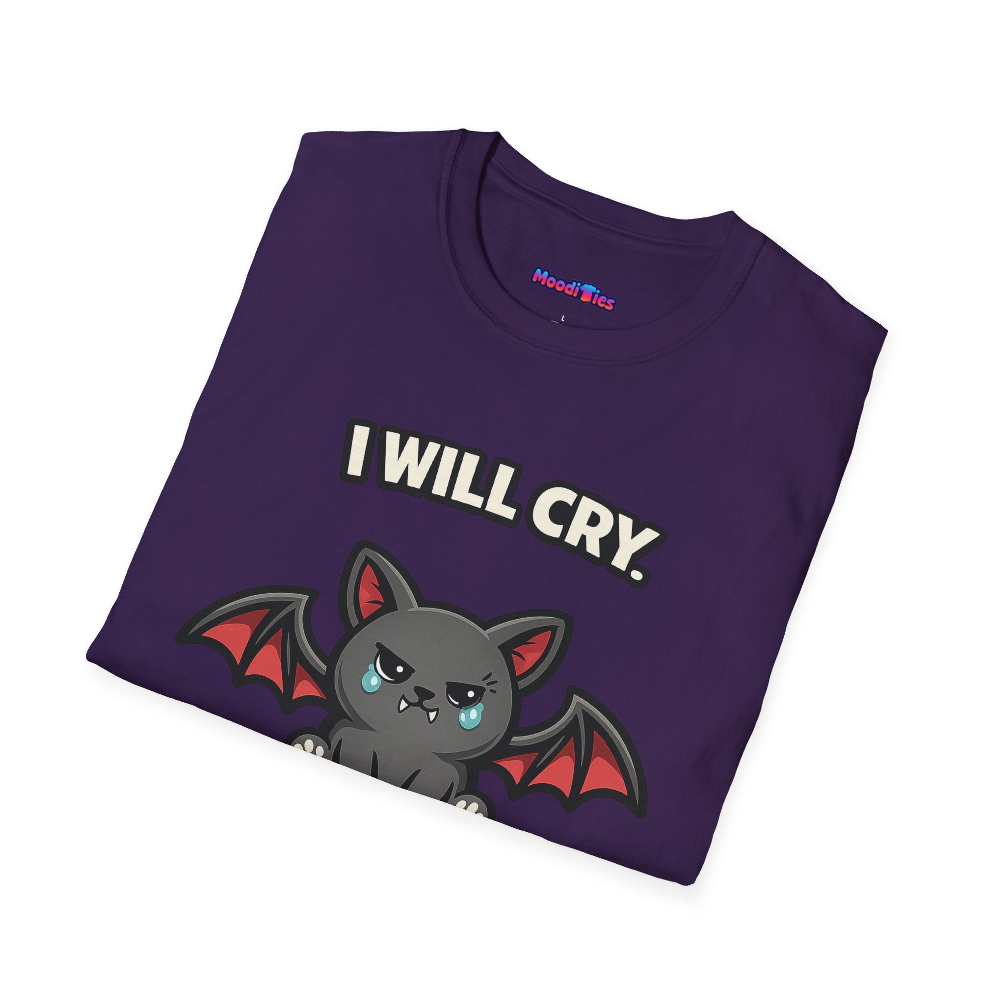 "I Will Cry" Kawaii Baby Bat T-Shirt