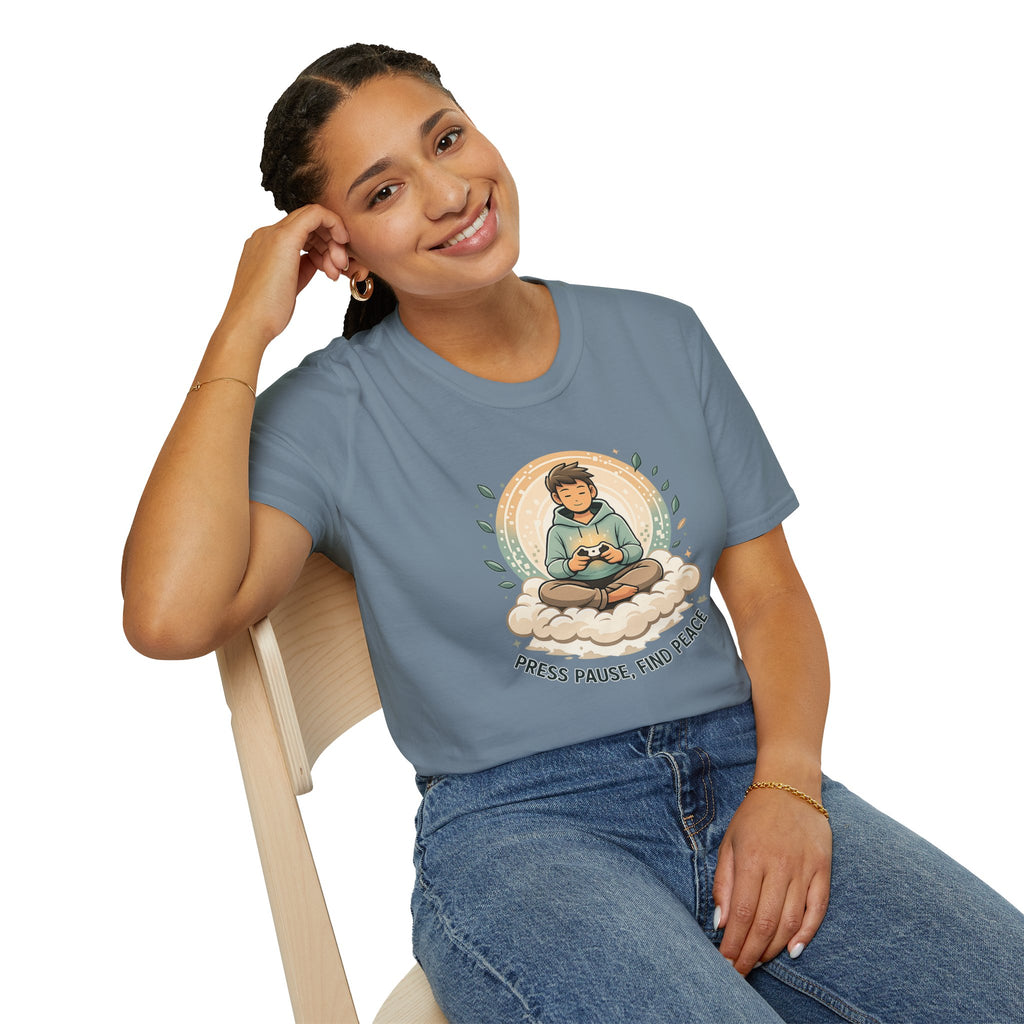 "Press Pause, Find Peace" T-Shirt