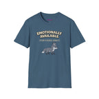 "Emotionally Available (For Foxes Only)" Cute Fox T‑Shirt