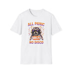 "All Panic, No Disco" Raccoon T-Shirt