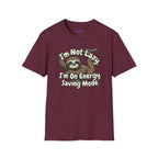 "I'm Not Lazy, I'm On Energy Saving Mode" Sloth T-Shirt