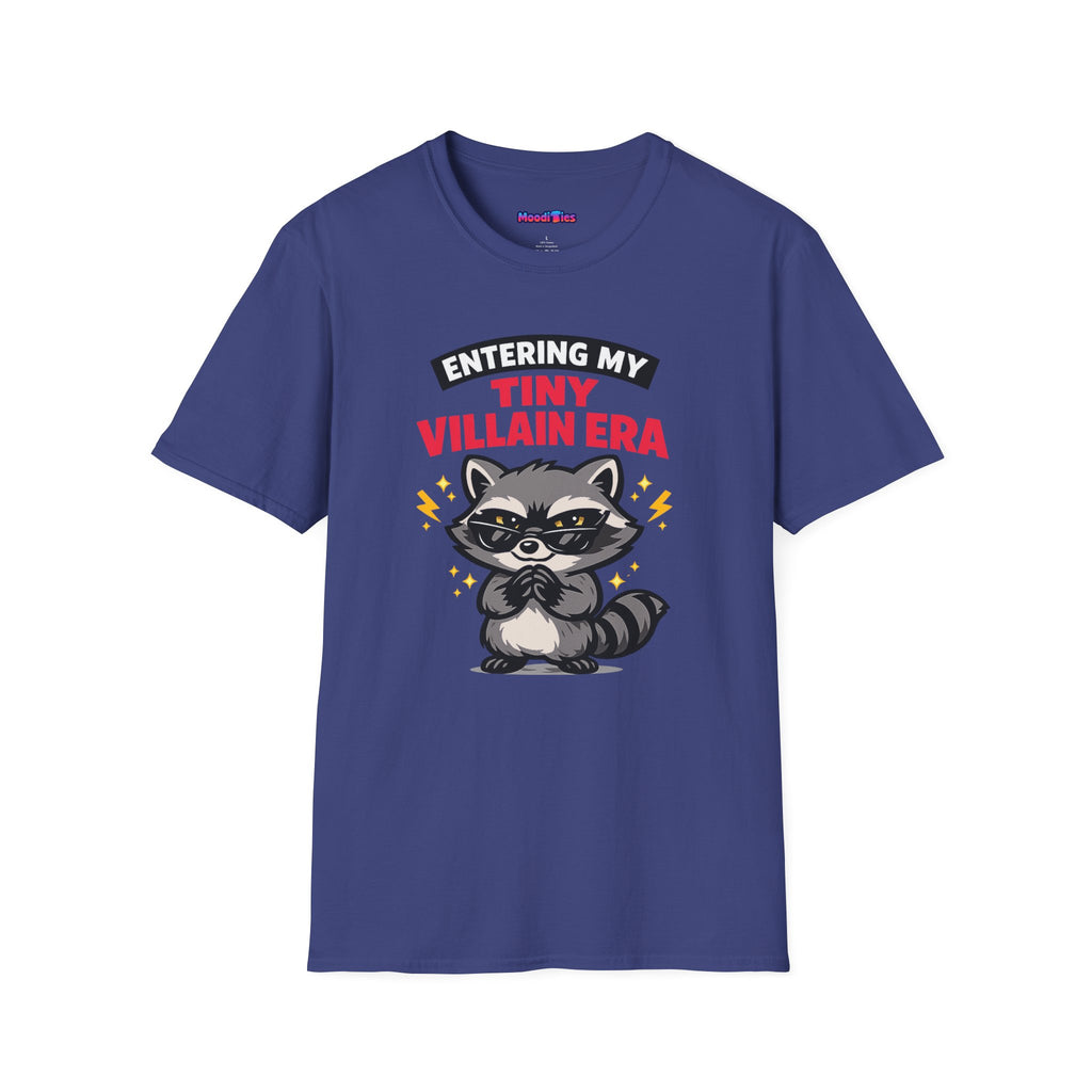 "Entering My Tiny Villain Era" Naughty Raccoon T-Shirt