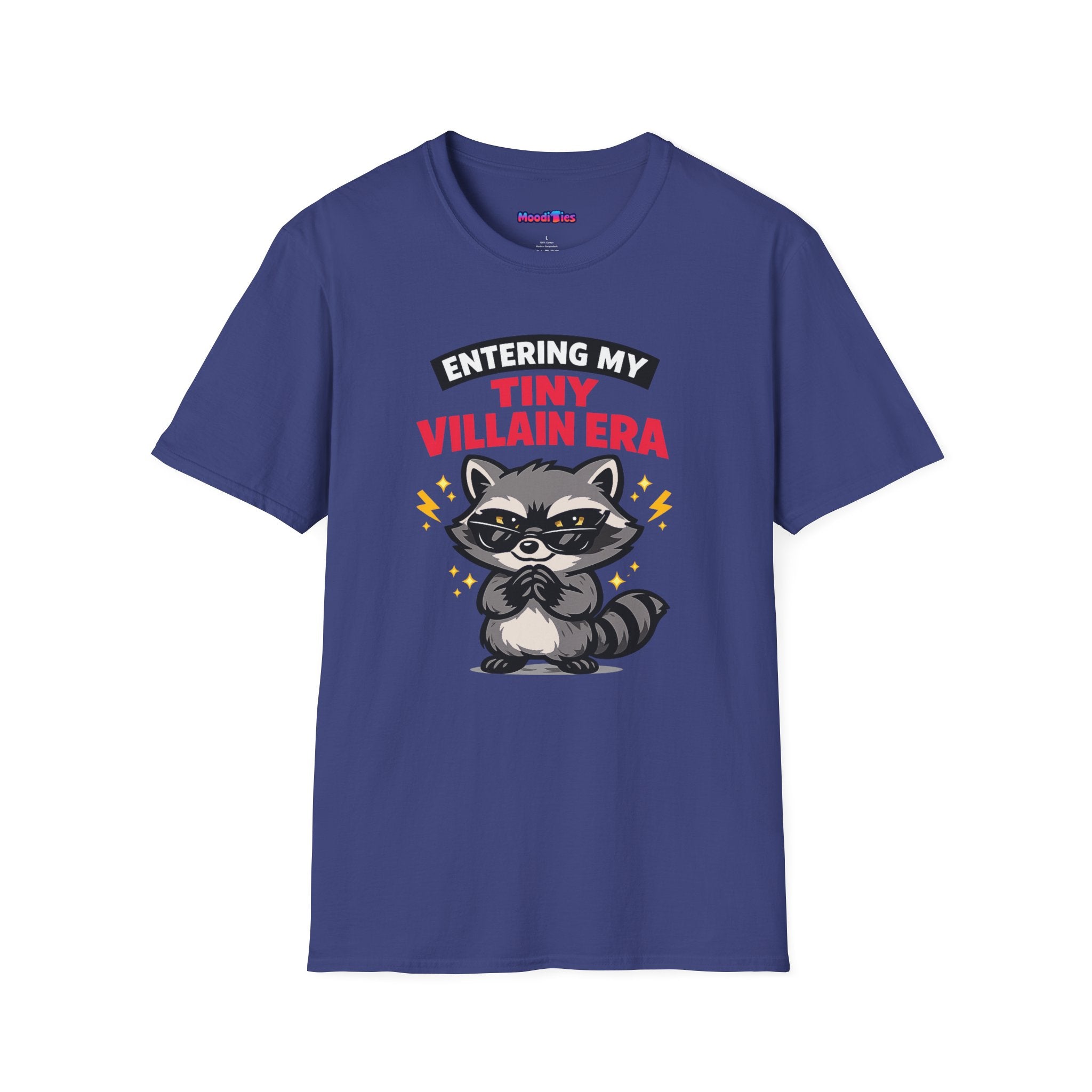 "Entering My Tiny Villain Era" Naughty Raccoon T-Shirt