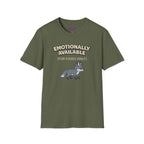 "Emotionally Available (For Foxes Only)" Cute Fox T‑Shirt