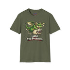 "I AM The Problem" Dragon Stealing Sheep T-Shirt
