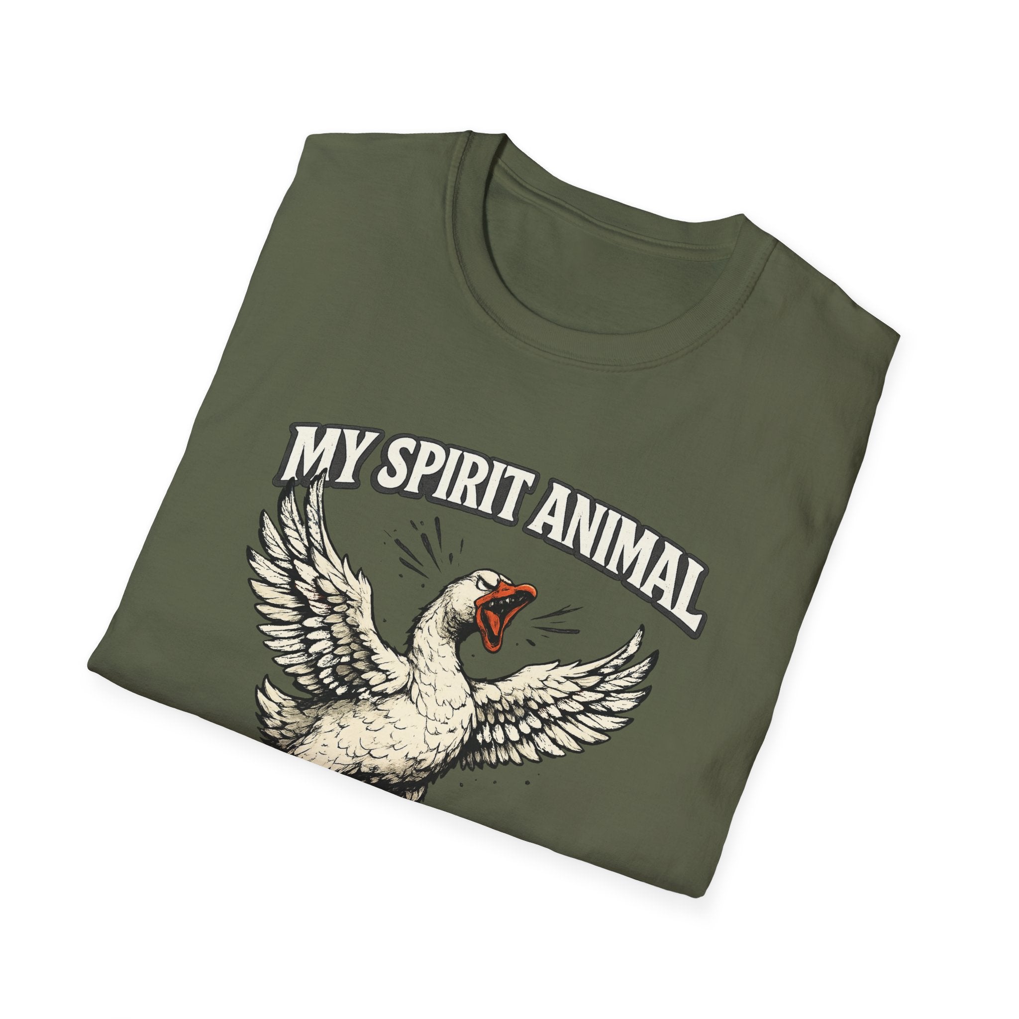 "My Spirit Animal: Goose (Choose Chaos)" T-Shirt