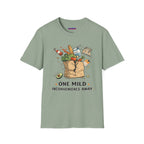 "One Mild Inconvenience Away" Exploding Grocery Bag T-Shirt