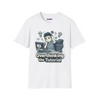 "Overthinking the Tutorial" Gamer Graphic T‑Shirt