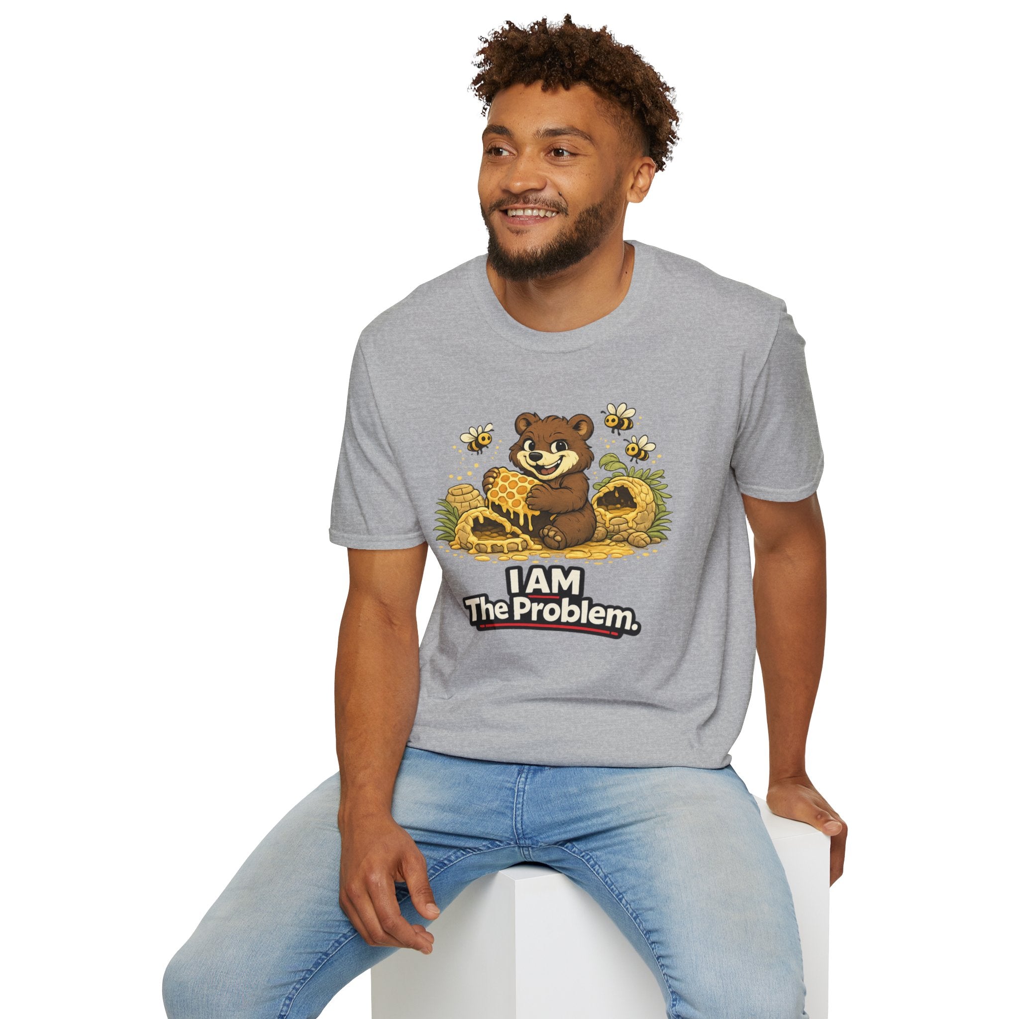 "I AM The Problem" Bear at the Beehive T-Shirt