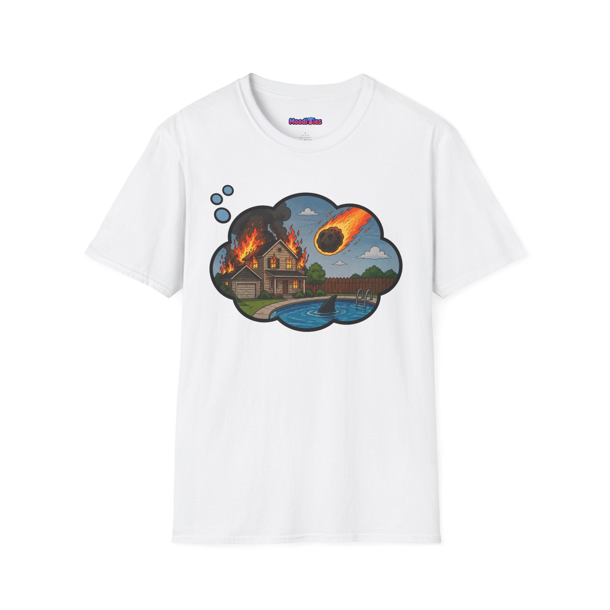 "End of the World" Anxiety Thought Bubble T-Shirt