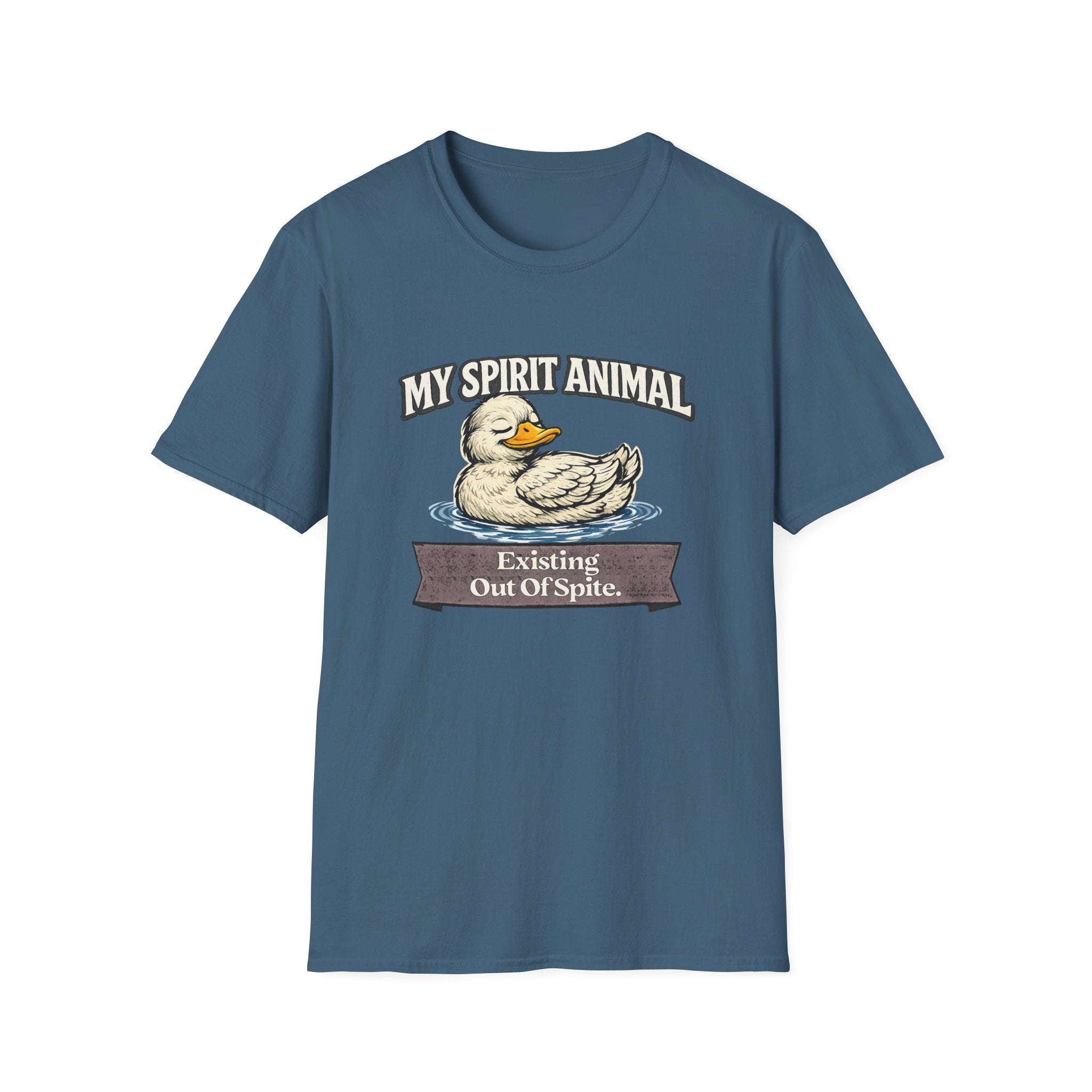 "My Spirit Animal: Duck (Existing Out Of Spite)" T-Shirt