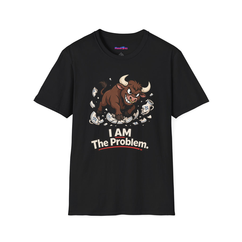 "I AM The Problem" Bull in China Shop T-Shirt