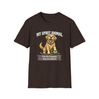 "My Spirit Animal: Dog (I'm So Happy You're Here)" T-Shirt