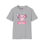 "Currently Choosing Violence" Axolotl T-Shirt