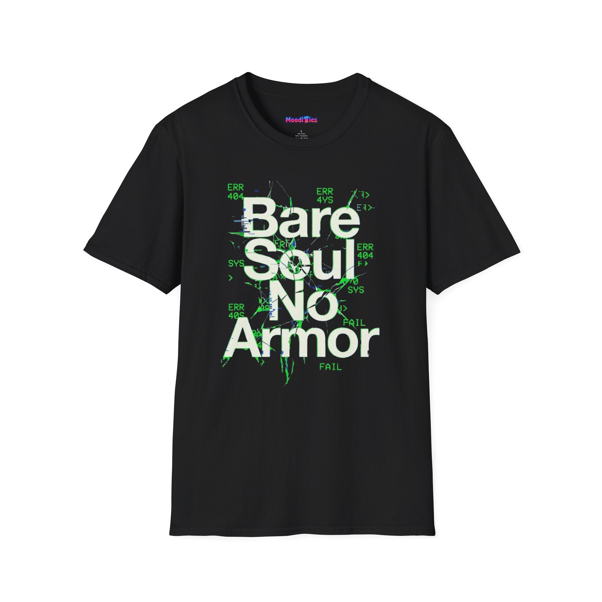 "Bare Soul, No Armor" T-Shirt