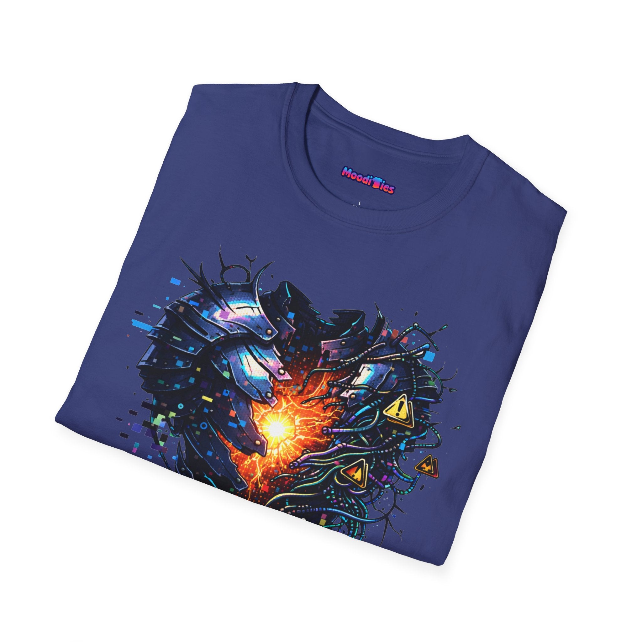 Glowing Core in Suit of Armor T-Shirt