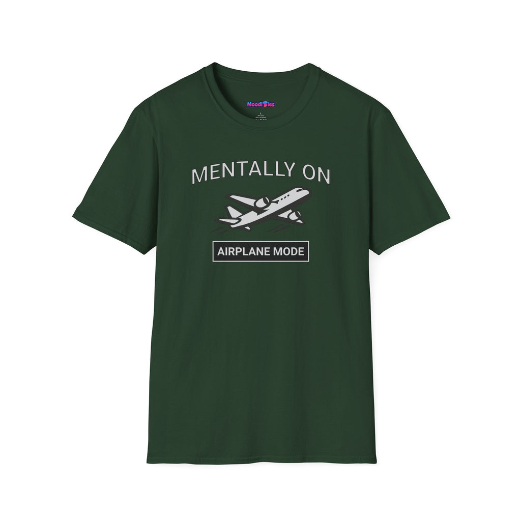 "Mentally on Airplane Mode" T-Shirt