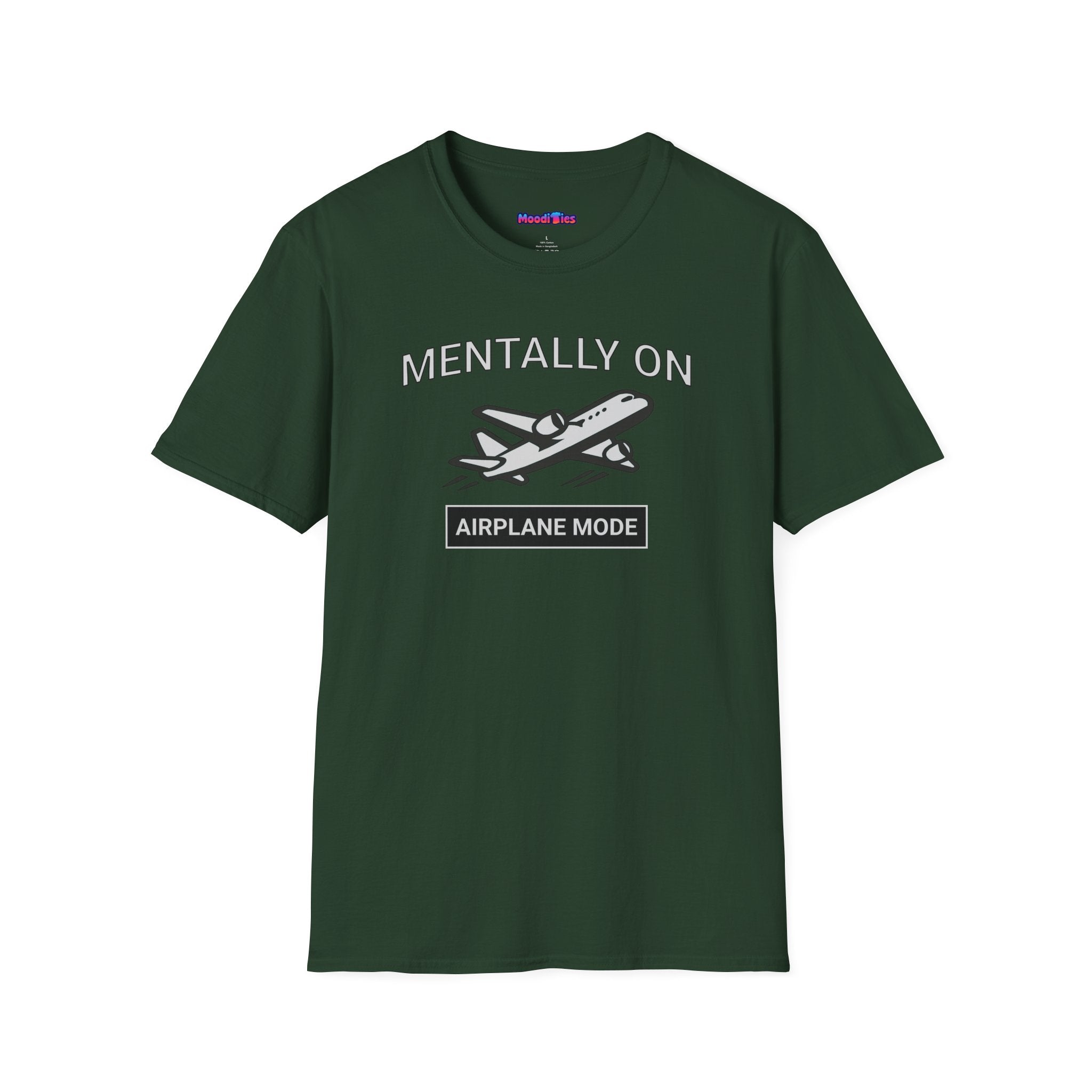 "Mentally on Airplane Mode" T-Shirt