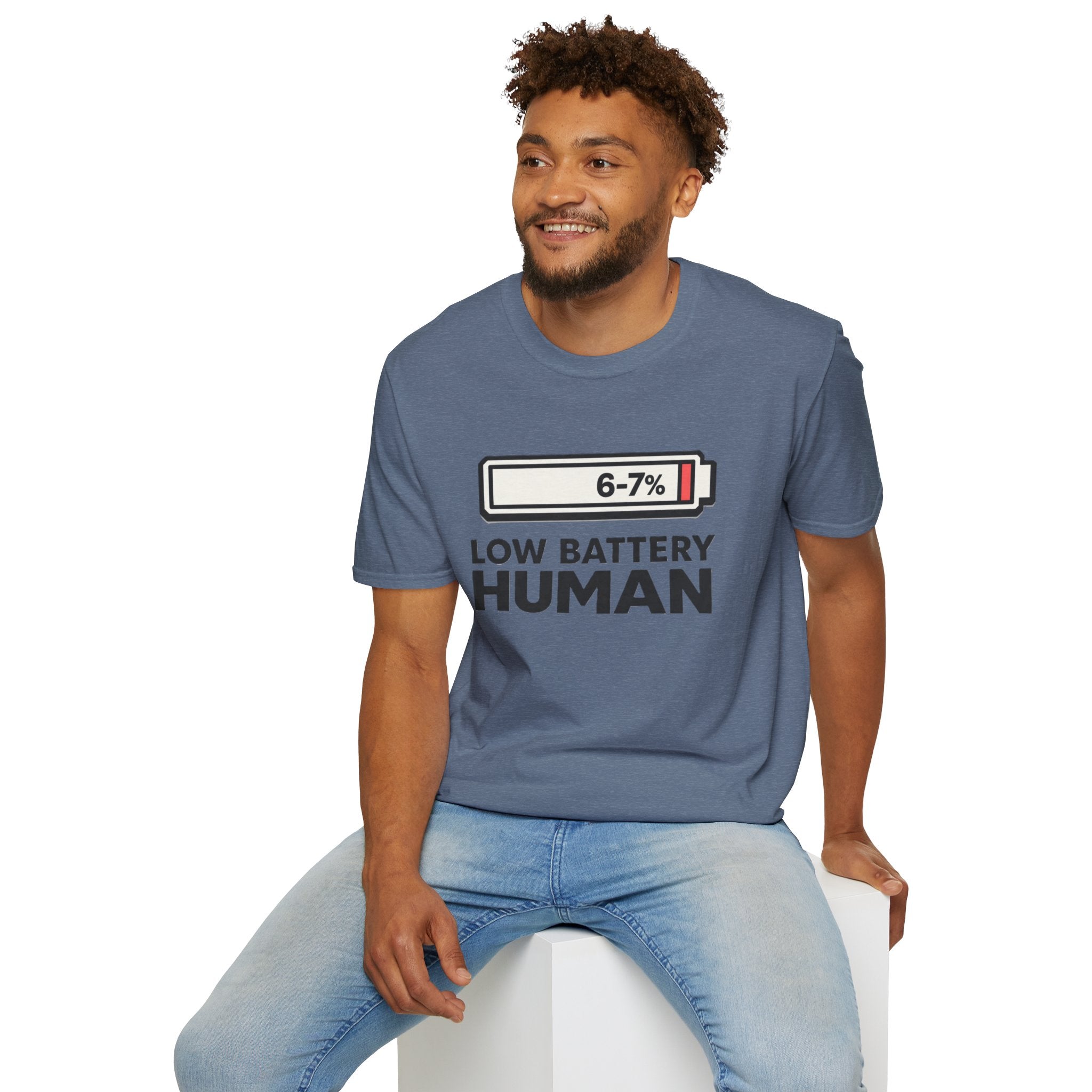 "Low Battery Human" T-Shirt