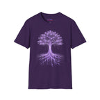 Digital Tree of Life (Purple) Graphic T-Shirt