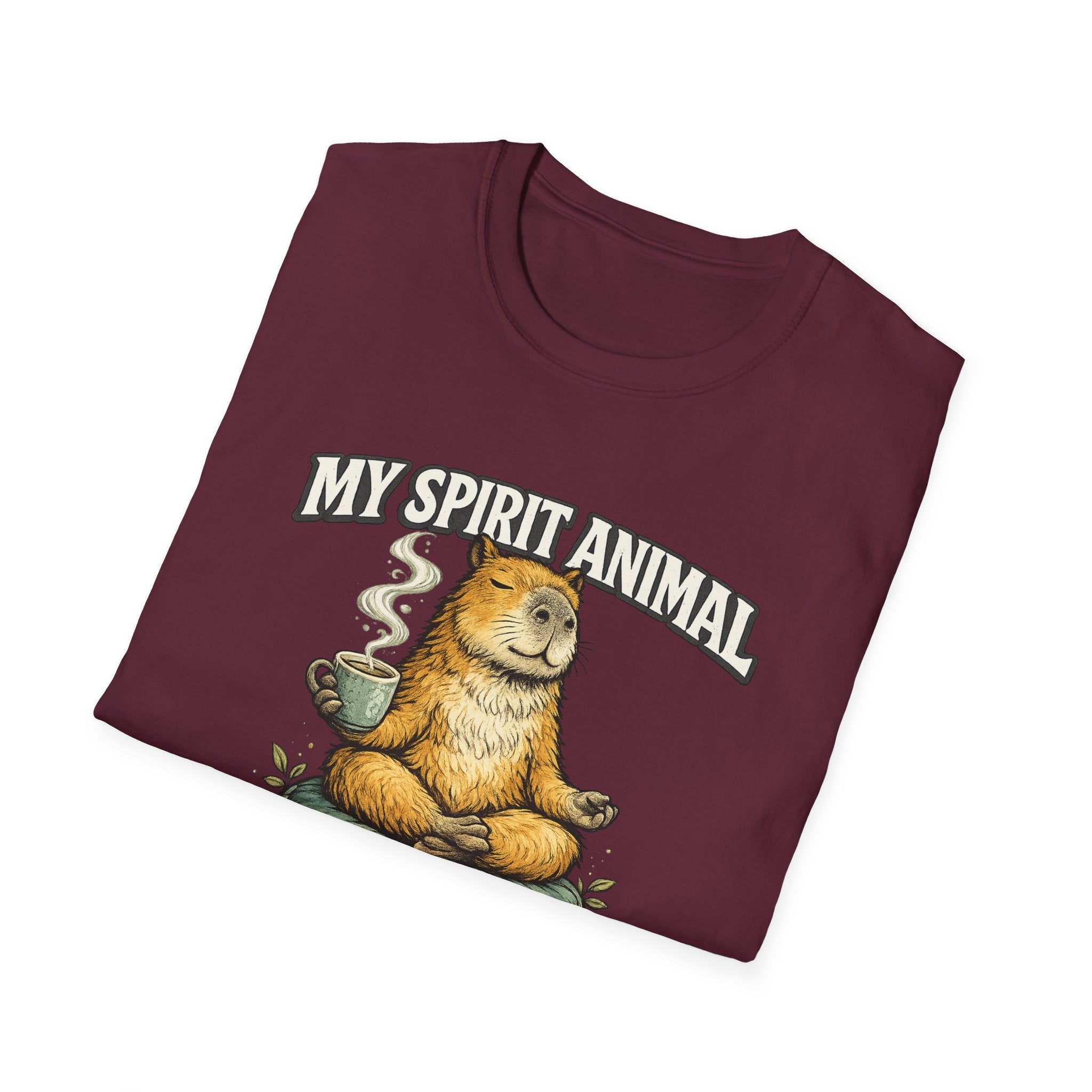 "My Spirit Animal: Capybara (Unavailable For Drama)" T-Shirt
