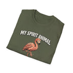 "My Spirit Animal: Flamingo (Technically Standing)" T-Shirt