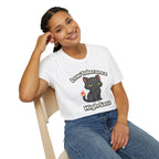 "Low Tolerance, High Sass" Black Cat T-Shirt