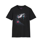 Broken Heart on Sleeve Graphic T-Shirt