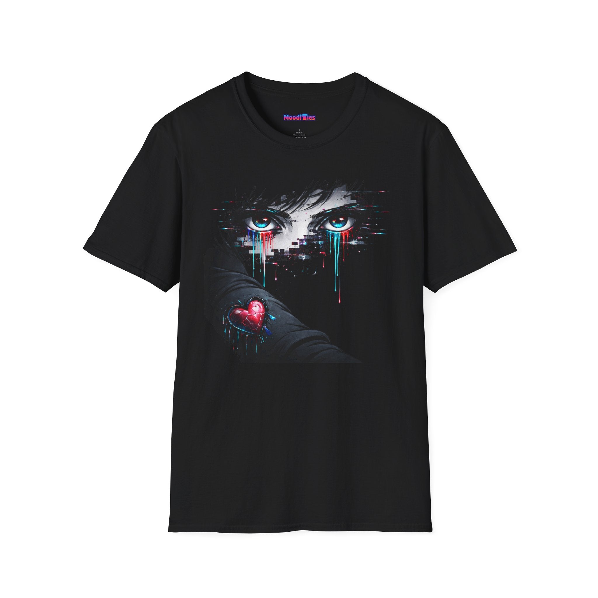 Broken Heart on Sleeve Graphic T-Shirt
