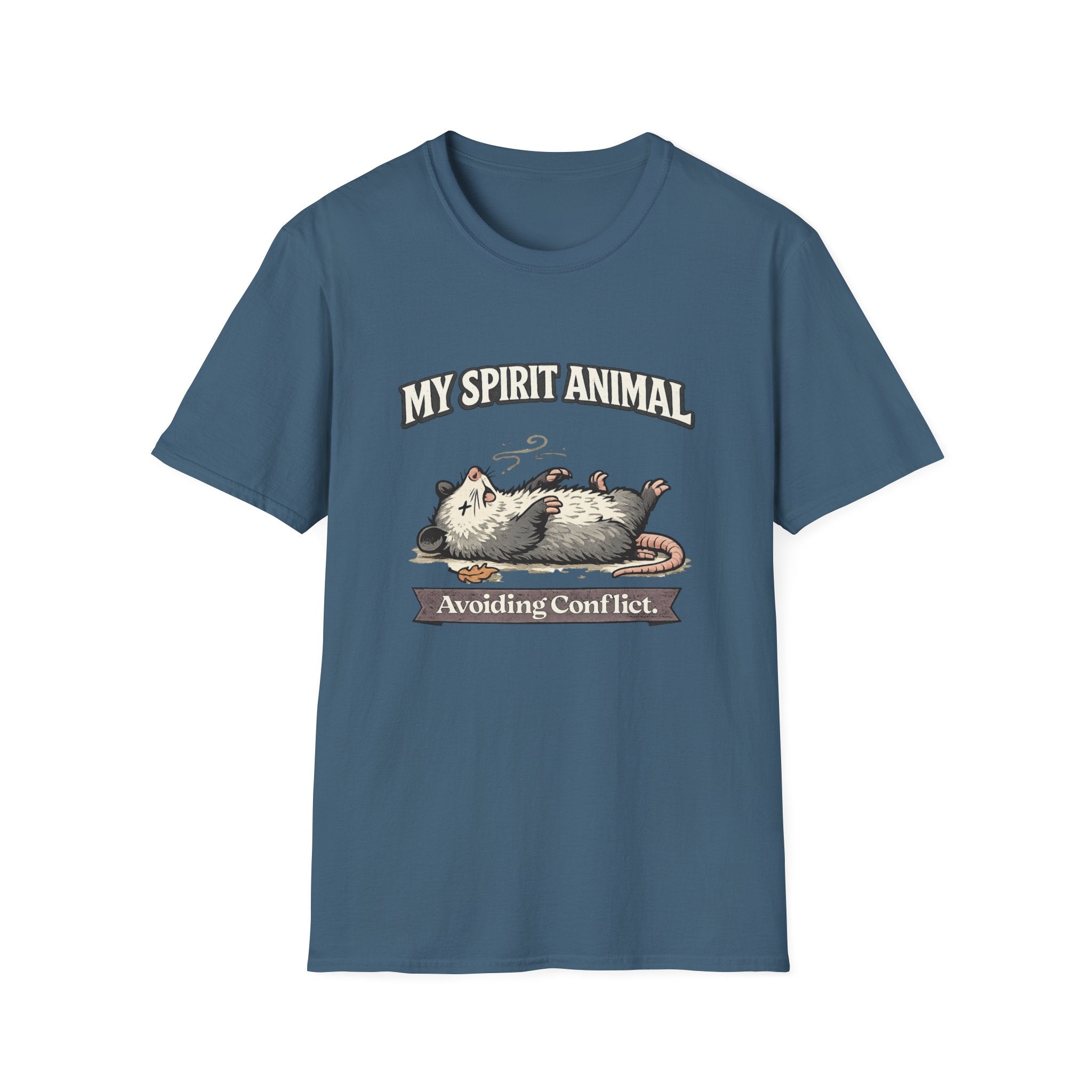 "My Spirit Animal: Possum (Avoiding Conflict)" T-Shirt